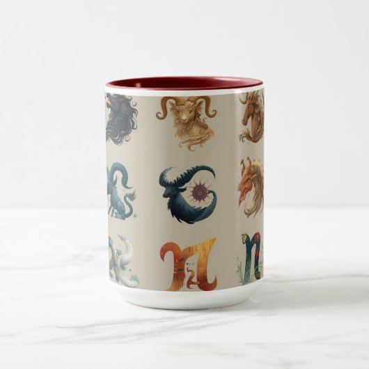 De Zodiac Mok (Midden)