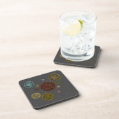 De Zodiac Square Coaster Onderzetter (Rechterzijde)