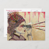 De zoeker briefkaart (Voorkant / Achterkant)