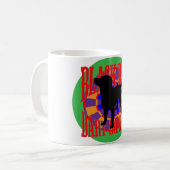 De zoeker koffiemok (Voorkant links)