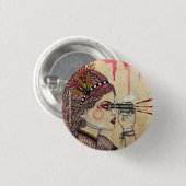 De zoeker ronde button 3,2 cm (Voorkant /achterkant)