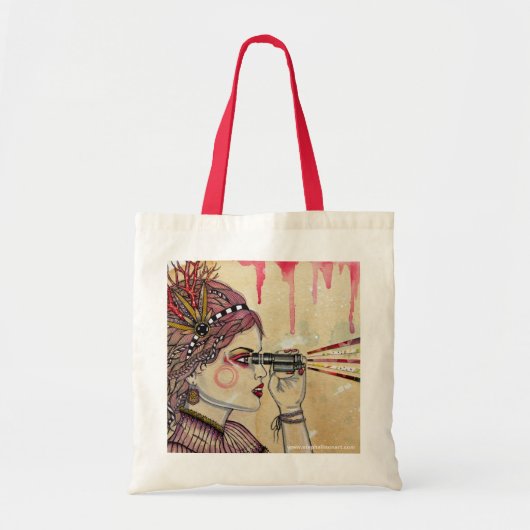 De zoeker tote bag (Voorkant)