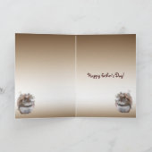 De zoete Dag van de Vaders van de Eekhoorn Kaart (Binnen)