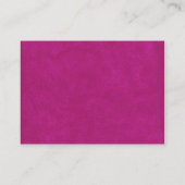 De zoete diamanten van het Visitekaartje van het (Achterkant)