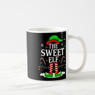 De Zoete Elf Kerstmis Grappige Matching Familie Gr Koffiemok
