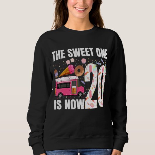 De zoete is nu 20 jaar oud, 20 jaar oud. trui (Voorkant)
