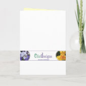 De zoete kaart van de Cake van 16 Verjaardag (Achterkant)