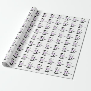 De zoete kinderen van de babykoe cadeaupapier