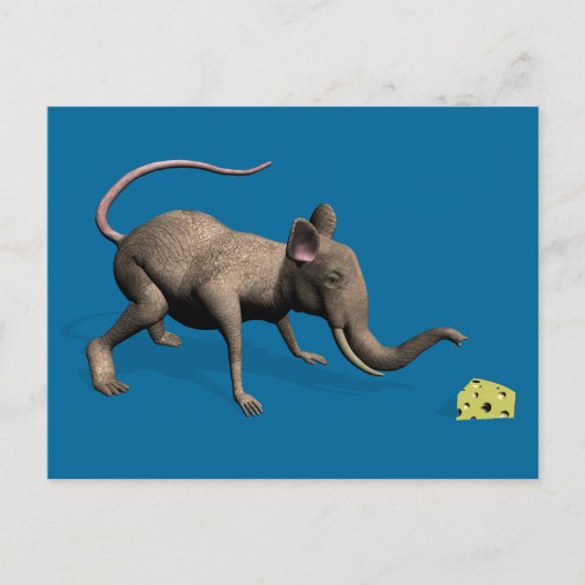 De zoete Mouphant Briefkaart (Voorkant)
