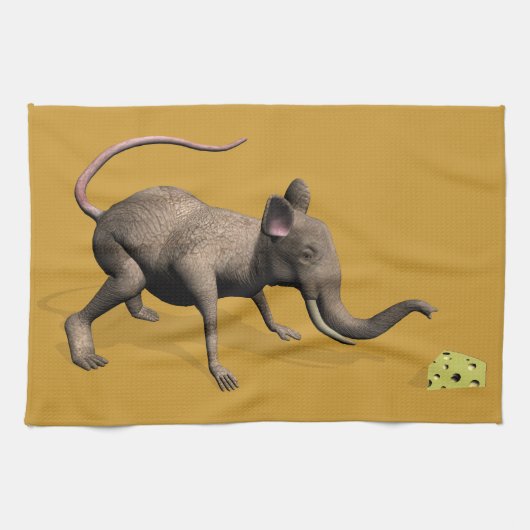 De zoete Mouphant Theedoek (Horizontaal)