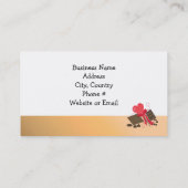 De zoete shop visitekaartje (Achterkant)