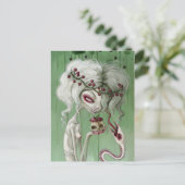 De zoete smaak van de dood briefkaart (Staand voorkant)