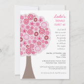 De zoete Uitnodiging van de Boom van de Bloesem (Achterkant)