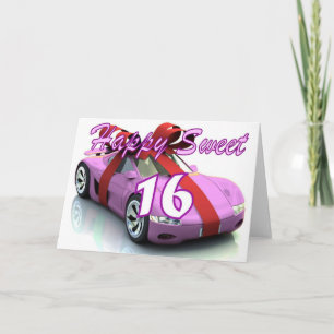 De zoete zestien nieuwe kaart van de