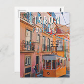 De zoetkracht van Lissabon Briefkaart (Voorkant / Achterkant)
