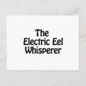 de zogenaamde elektrische palingfluister briefkaart (Voorkant)