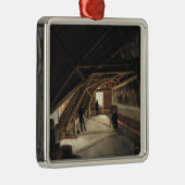 De zolder van een Museum Metalen Ornament (Rechts)