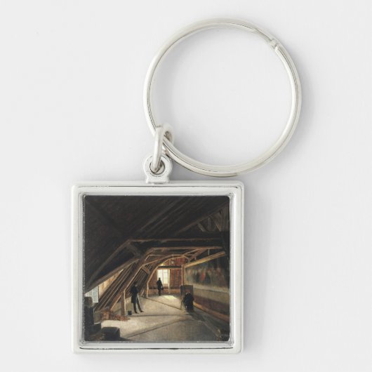 De zolder van een Museum Sleutelhanger (Voorkant)