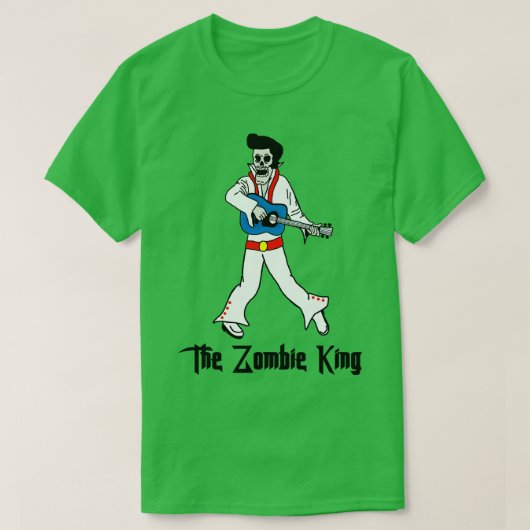 De Zombie King T-shirt (Design voorkant)