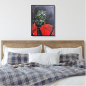 De Zombie Schilderij door Alfred Fox Canvas Afdruk (Insitu (Slaapkamer))