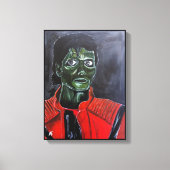 De Zombie Schilderij door Alfred Fox Canvas Afdruk (Voorkant)