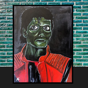 De Zombie Schilderij door Alfred Fox Canvas Afdruk