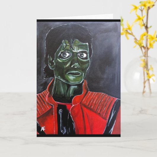 De Zombie-schilderij door Alfred Fox Kaart (Gele Bloem)