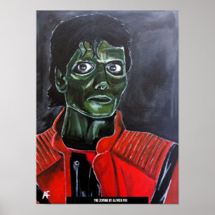 De Zombie Schilderij door Alfred Fox Poster