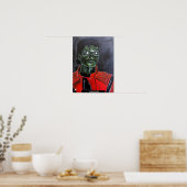 De Zombie Schilderij door Alfred Fox Poster (Keuken)