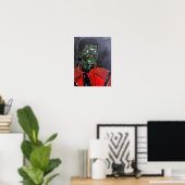 De Zombie Schilderij door Alfred Fox Poster (Thuiskantoor)