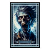 De Zombie Tarot Kaart Perfect Poster (Voorkant)