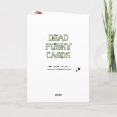 De zombie van de Griep van het man Kaart (Achterkant)