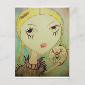 De Zombie van de Prinses van Kerstmis van het Feestdagenkaart (Voorkant)