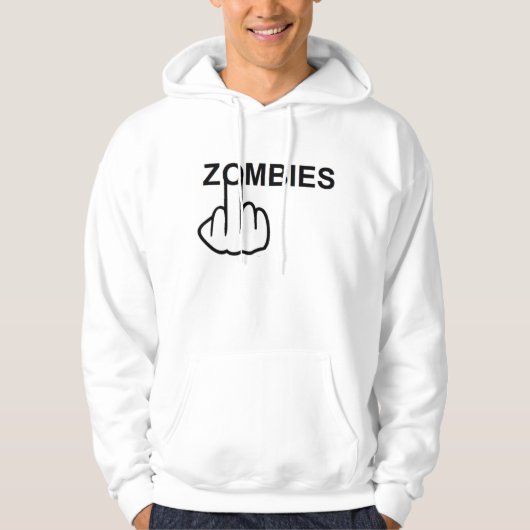 De Zombieën van Hoodie knippen weg (Voorkant)