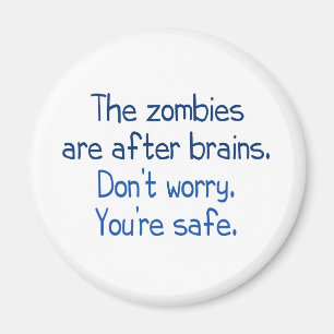 De zombies zitten achter de hersenen magneet
