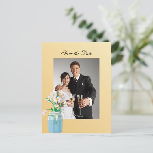 De Zomdag sparen het Briefkaart van de Datum (Staand voorkant)