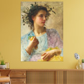 de zomer (1880) canvas afdruk (Insitu (Woonkamer))