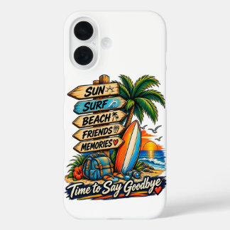 De Zomer Afscheid iPhone 16 Hoesje
