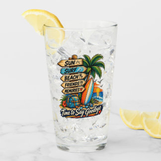 De Zomer Afscheid Glas