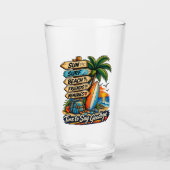 De Zomer Afscheid Glas (Voorkant)