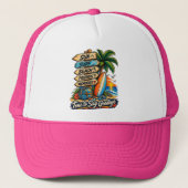 De Zomer Afscheid Trucker Pet (Voorkant)
