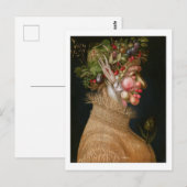 De zomer, Arcimboldo Briefkaart (Voorkant / Achterkant)