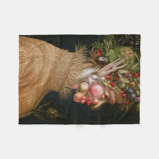De zomer, Arcimboldo Fleece Deken (Voorkant (Horizontaal))