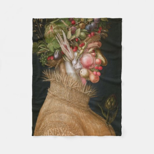 De zomer, Arcimboldo Fleece Deken (Voorkant)