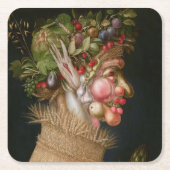 De zomer, Arcimboldo Kartonnen Onderzetters (Voorkant)