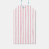 De zomer dat ik één werd Strand Eerste verjaardag Cadeaulabel (Achterkant)