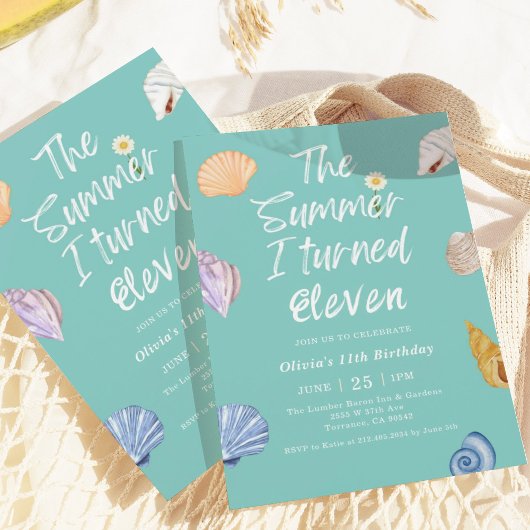 De zomer dat ik elf werd, was mijn elfde verjaarda kaart