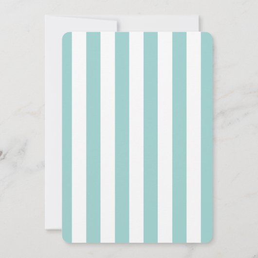 De zomer dat ik gehuwd Starfish Vrijgezellenfeest Kaart (Achterkant)