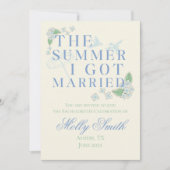 De zomer dat ik getrouwd werd - Bruidsroute Kaart (Voorkant)