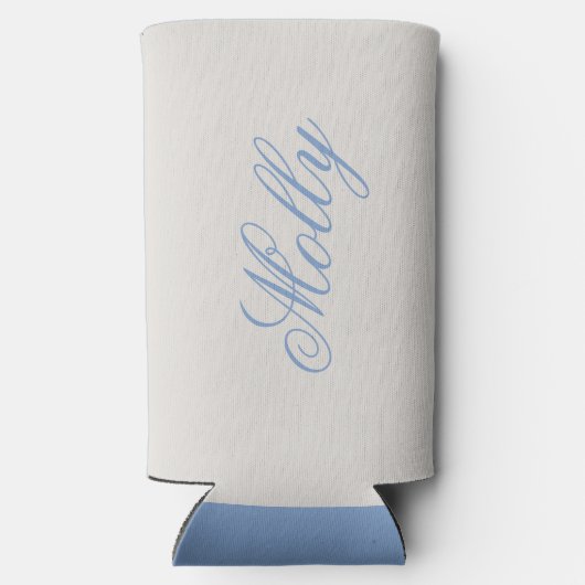 De zomer dat ik trouwde - Coastal Bachelorette Seltzer Blikjeskoeler (Achterkant)